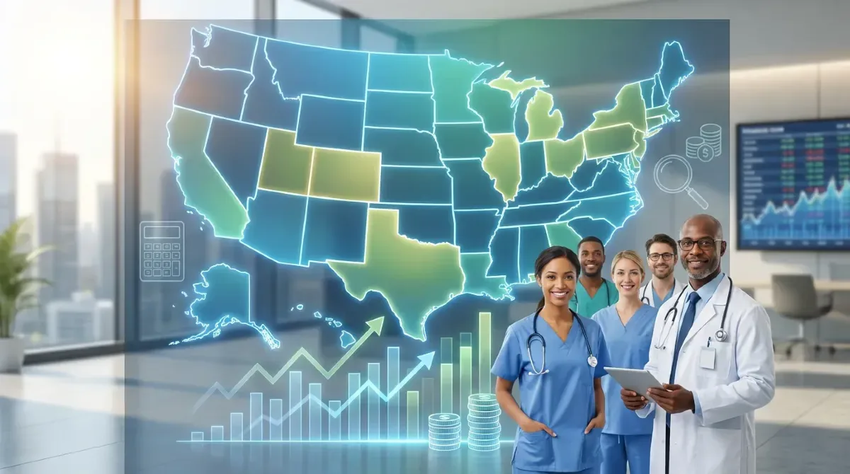 The Best "States" for Nursing and Healthcare Salaries in 2026