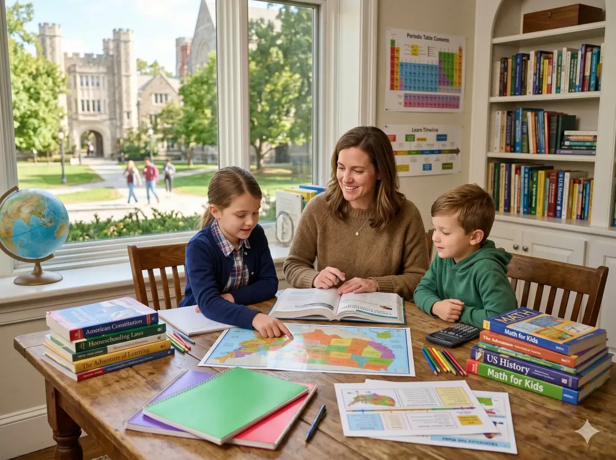 The Best US States for "Home Schooling" Families: Costs and Laws