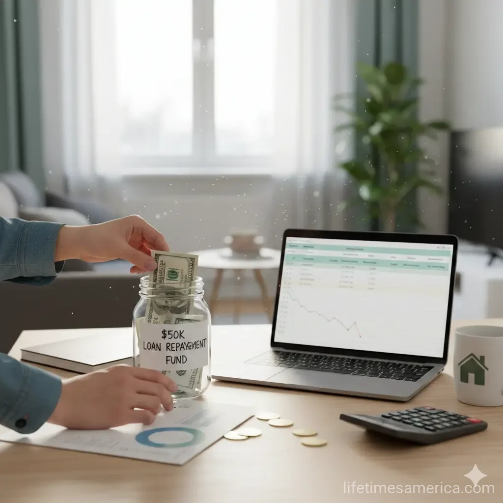 How to Pay Off $50k in Student Loans on a Modest Salary