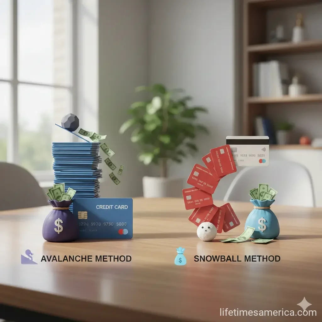 How to Pay Off Credit Card Debt: Avalanche vs Snowball Method
