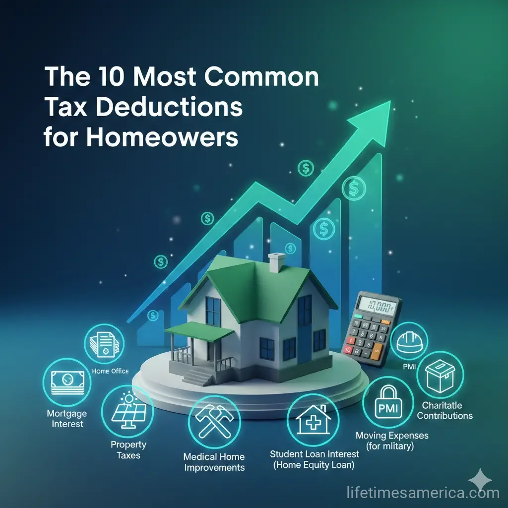 The 10 Most Common Tax Deductions for Homeowners
