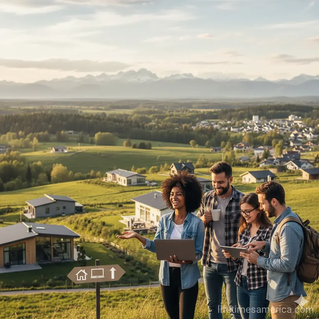 The Best "Remote Work" States with the Lowest Property Taxes