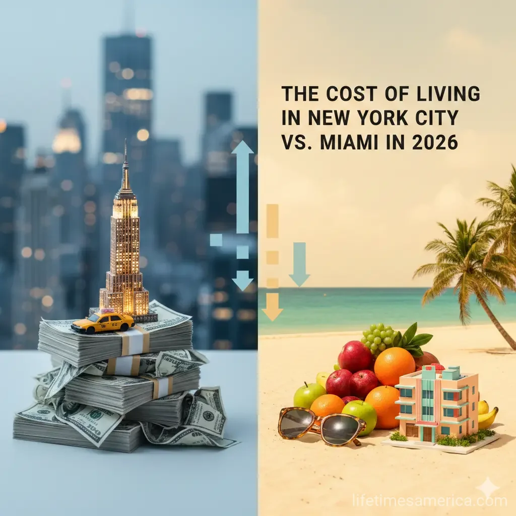 The Cost of Living in New York City vs. Miami in 2026