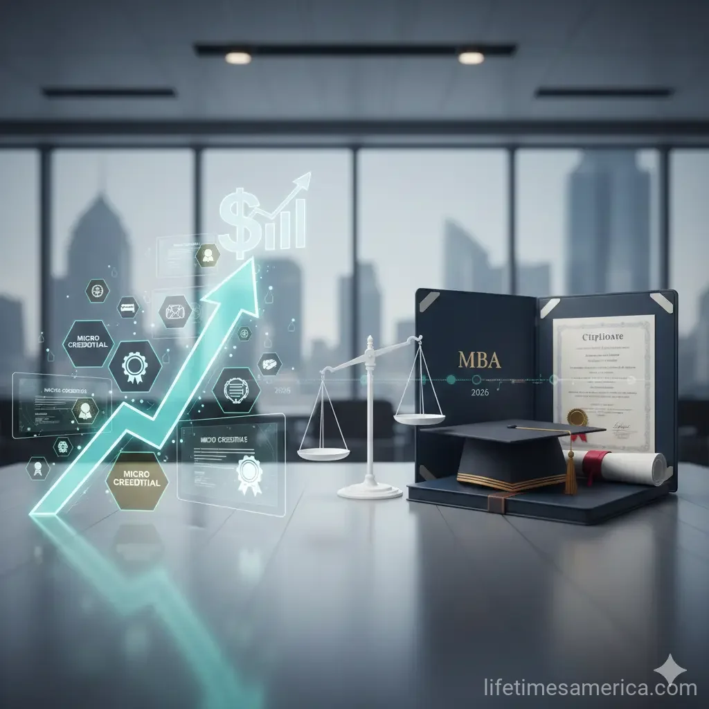 The ROI of Micro-credentials: Are Short Courses Replacing the MBA in 2026?