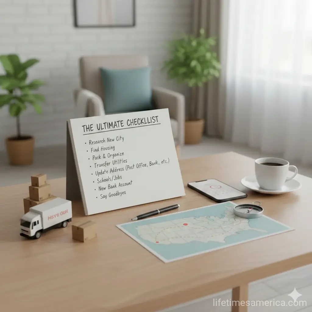 The Ultimate Checklist for Moving to a New State