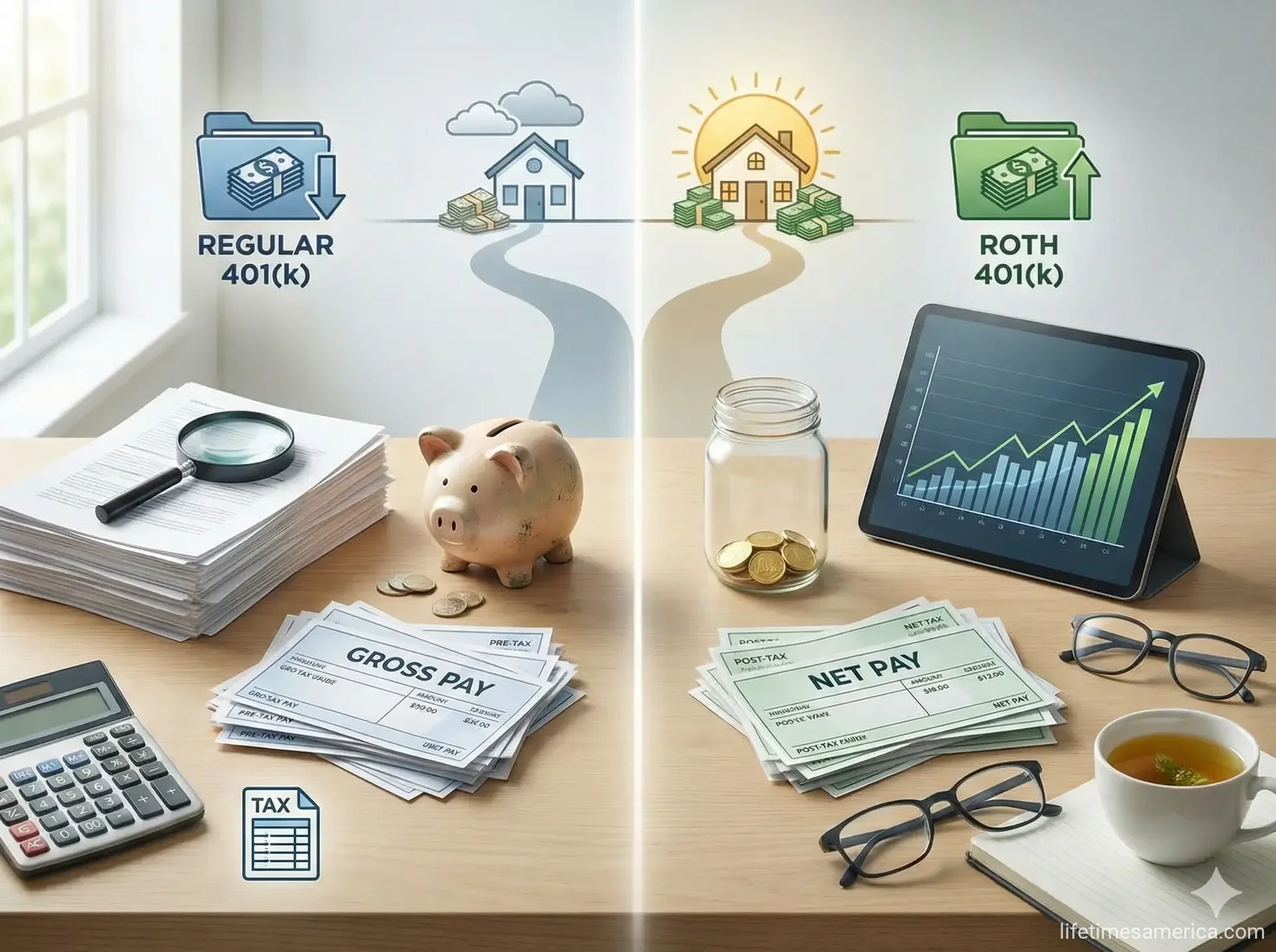 What Is a Roth 401(k) and How Is It Different from a Regular 401(k)?